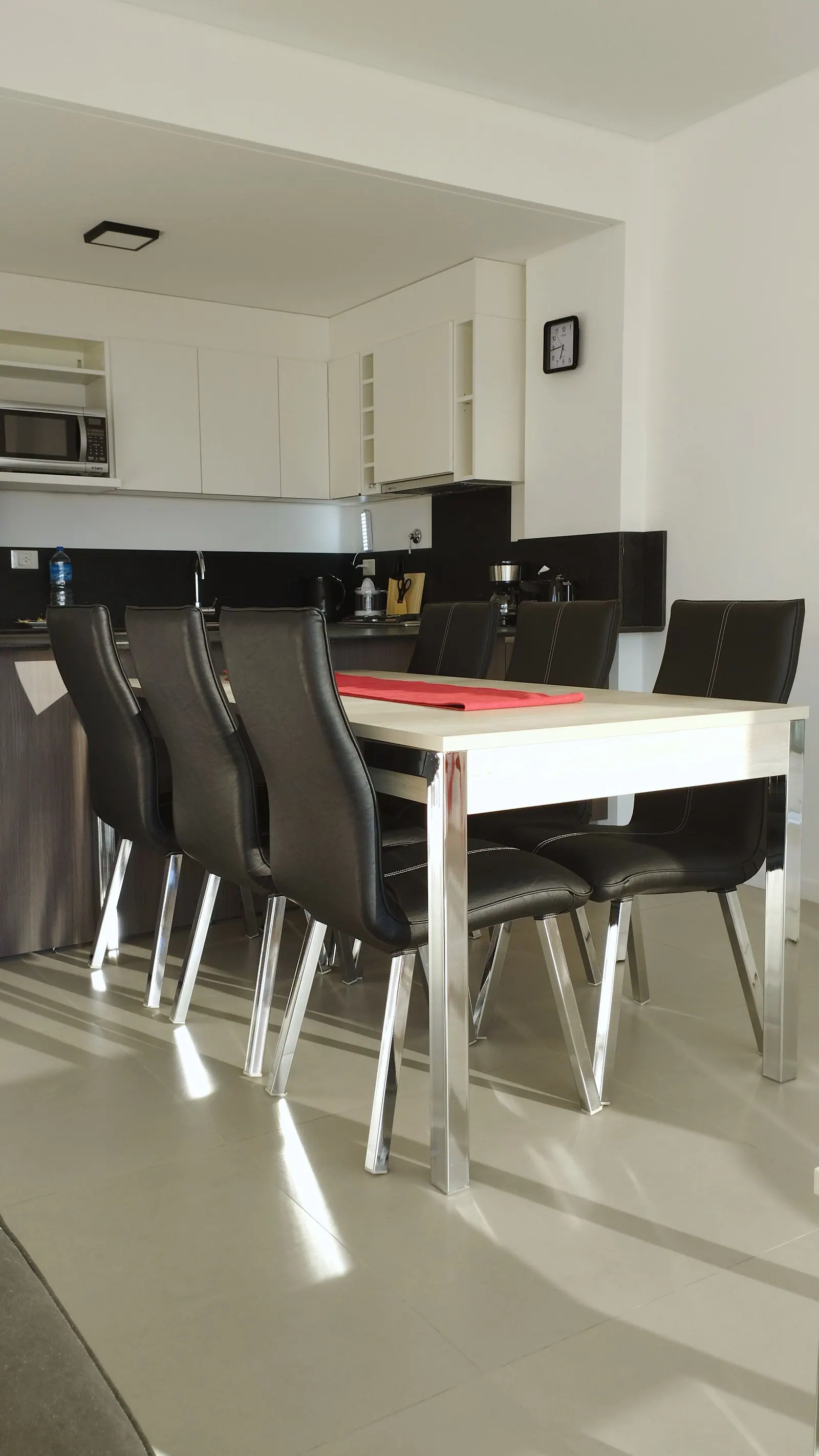 Kitchen and dining area